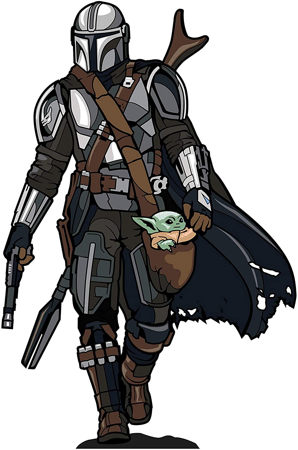 TM Mando and The Child FiGPiN Pin 3