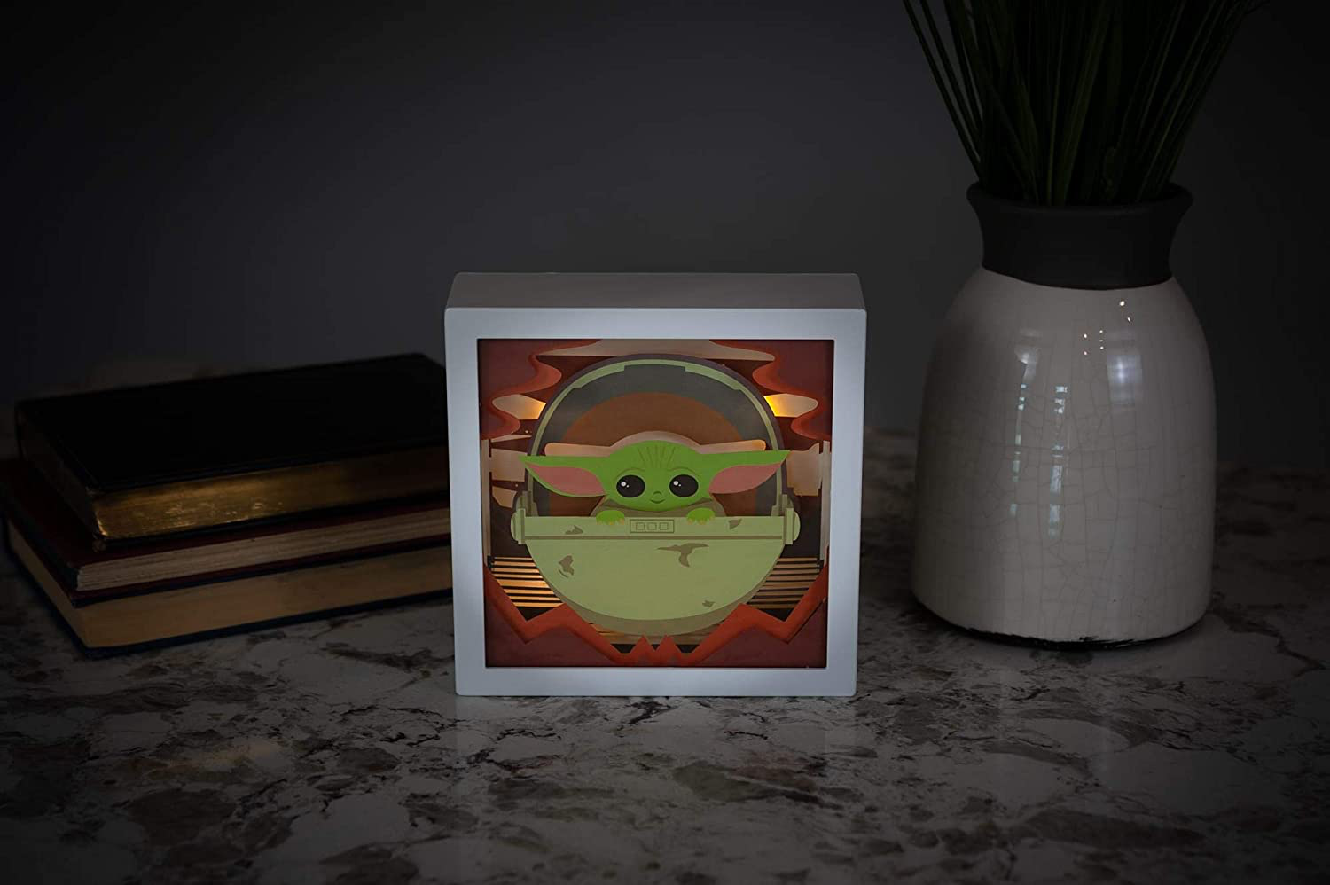 TM The Child (Grogu) 3D Mini Shadow Light Box 2