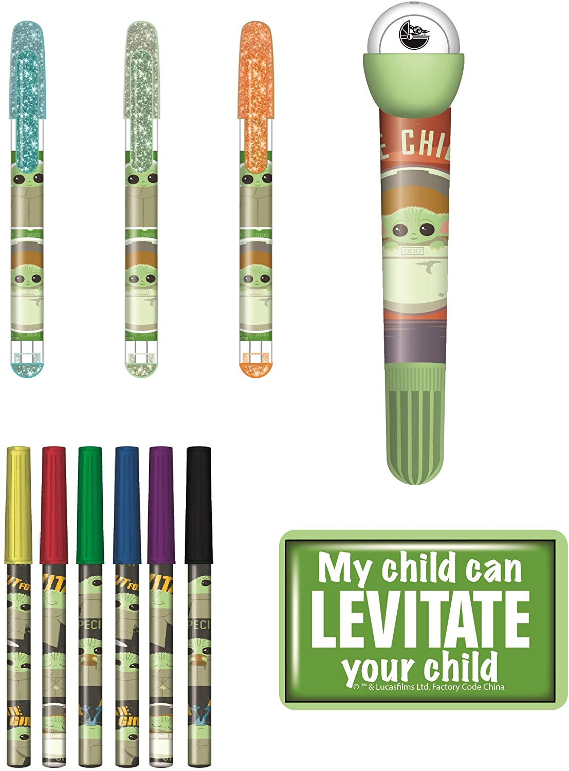 TM The Child (Grogu) Coloring & Sticker Activity Set 2