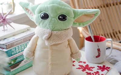 New The Mandalorian The Child (Grogu) 12-Inch Plush Toy available!