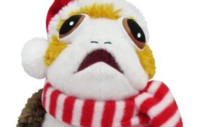 New Star Wars Porg Holiday Plush Toy available now!