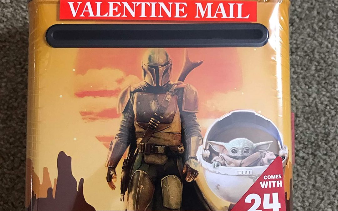 New The Mandalorian Valentines Day Tin Mailbox available now!
