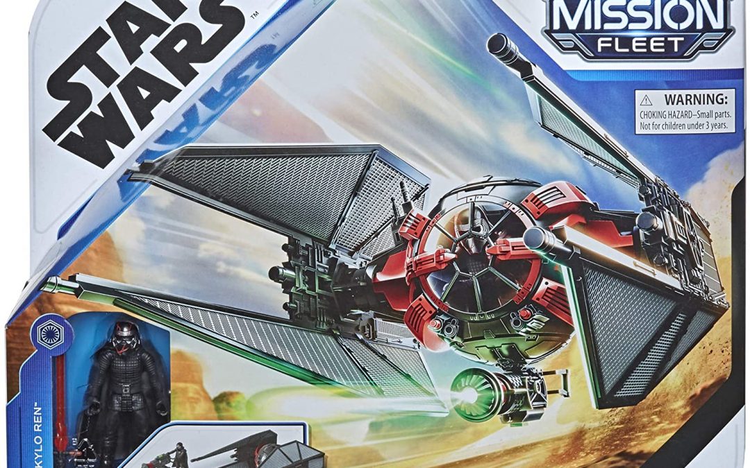 New Mission Fleet Kylo Ren TIE Whisper Figure and Vehicle Set available!