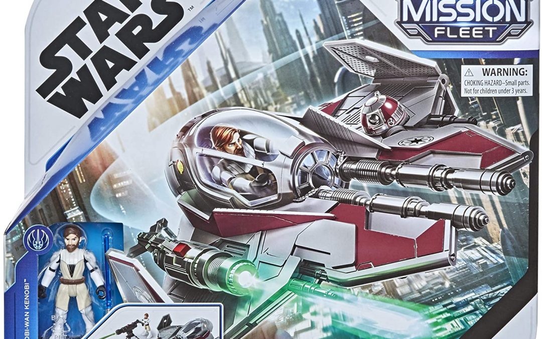 New Mission Fleet Obi-Wan Kenobi and Jedi Starfighter Set available!