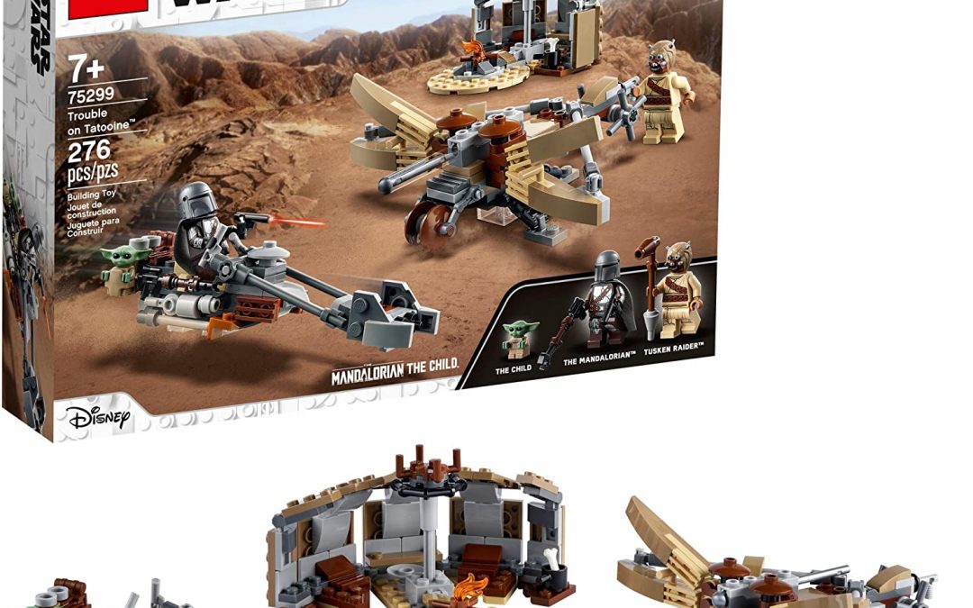 New The Mandalorian Trouble on Tatooine Lego Set available now!