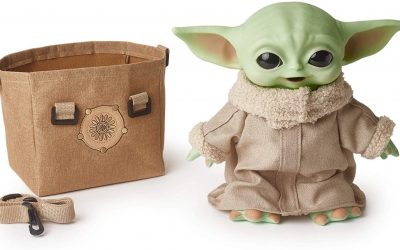 New The Mandalorian The Child (Grogu) Figure with Carrying Satchel available!