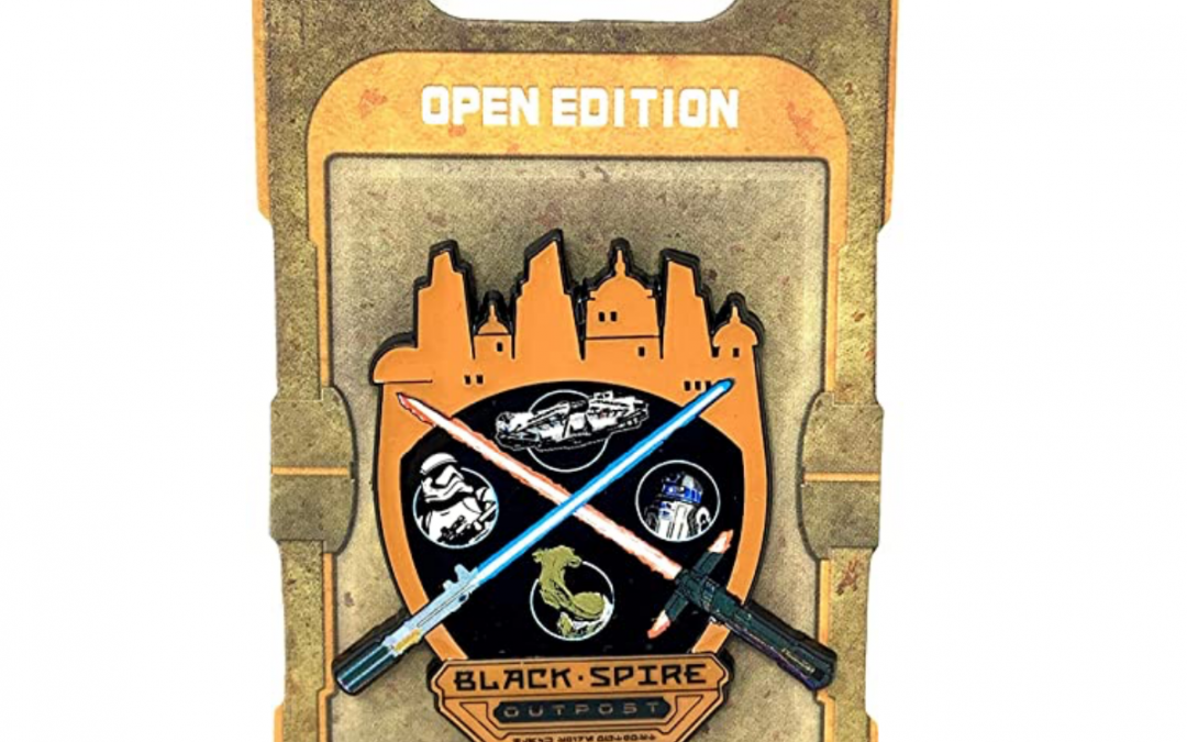 New Galaxy's Edge Black Spire Outpost Disney Pin available now!