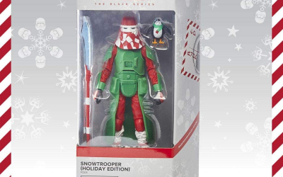 New Star Wars Holiday Edition Snowtrooper with PORG Figure available!