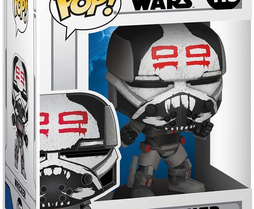 New The Clone Wars Funko Pop! Wrecker Bobble Head Toy available!