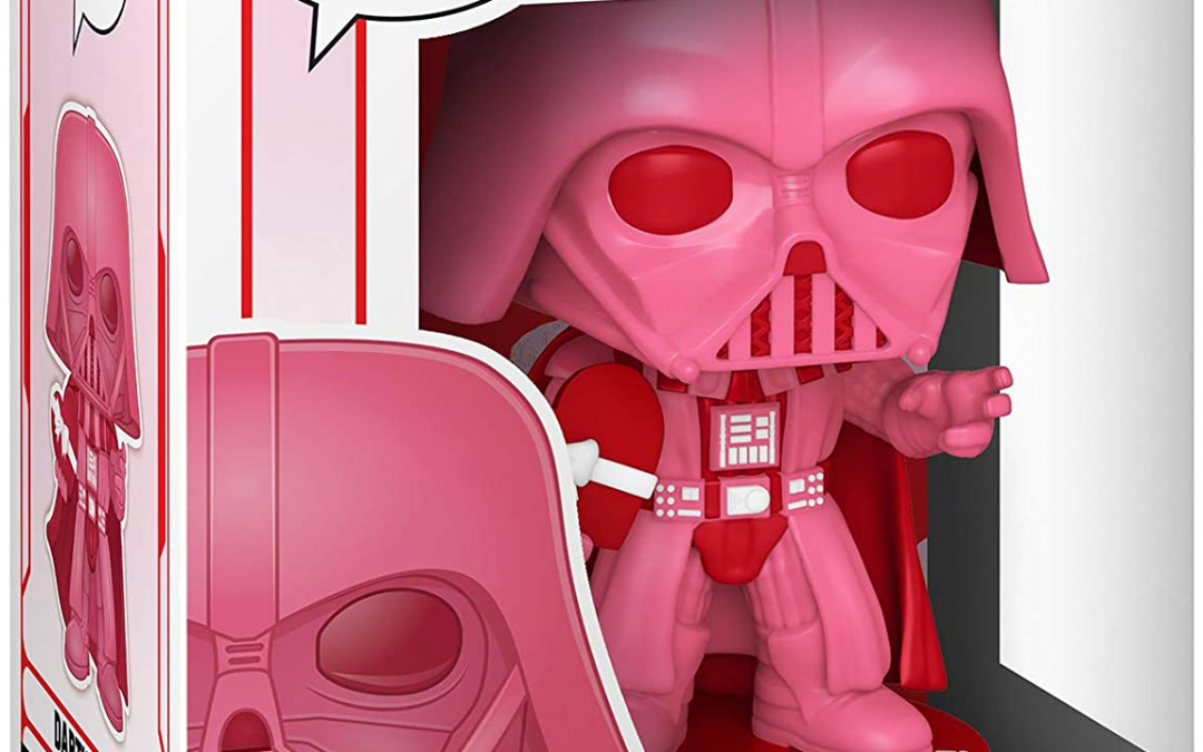 New Darth Vader with Heart Valentines Day Bobble Head Toy available for pre-order!