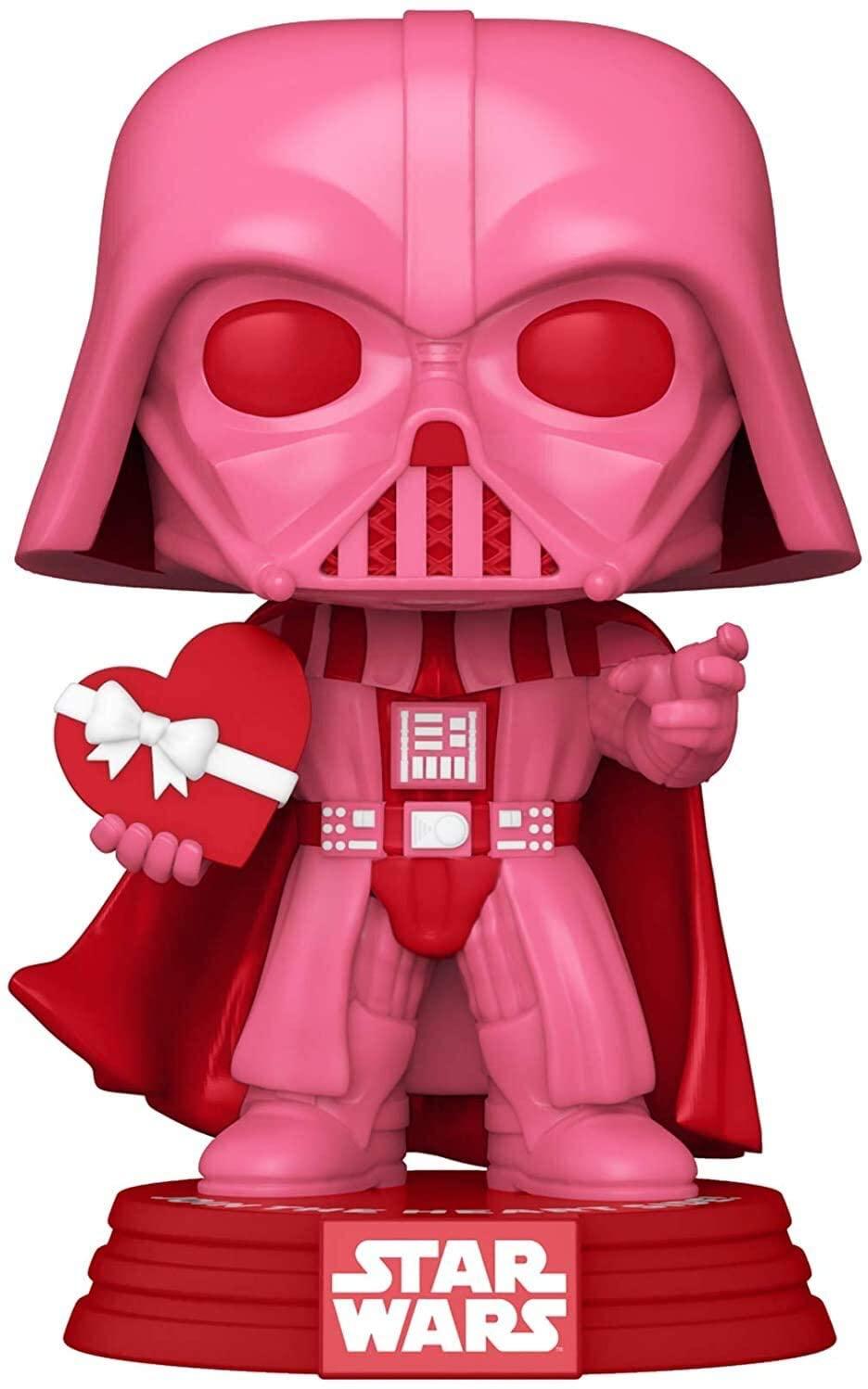 SW Darth Vader with Heart Valentines Day Bobble Head Toy 2