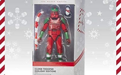 New Star Wars Clone Trooper Holiday Edition Black Series Figure available!