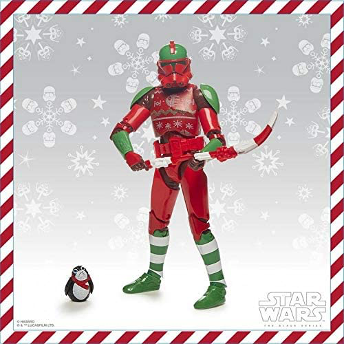 SW Clone Trooper Holiday Edition Black Series Figure 2