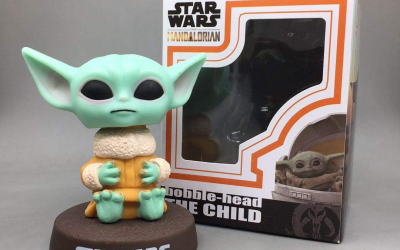 New The Mandalorian The Child (Grogu) 10 cm Bobble Head Toy available!