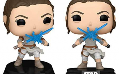 New Rey with 2 Lightsabers Bobble Head Toy available for pre-order!
