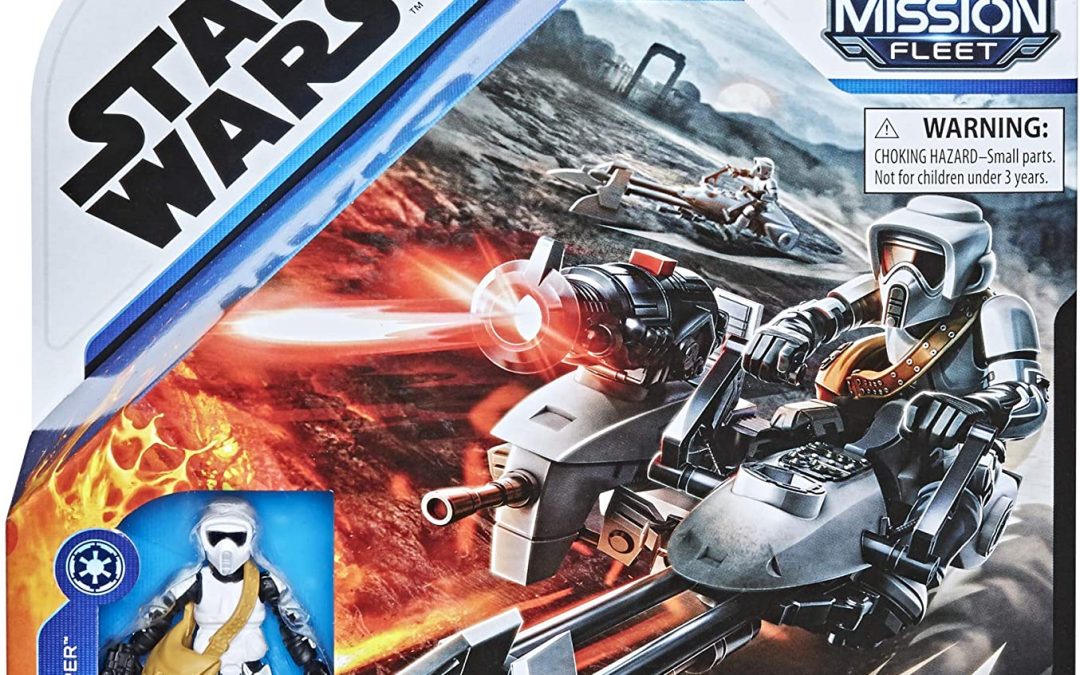 New Mission Fleet Expedition Scout Trooper and Speeder Bike Set available!