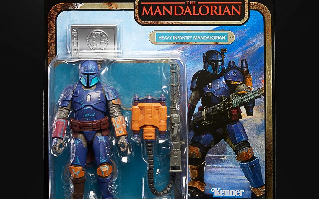 New Heavy Infantry Mandalorian Vintage Figure available now!