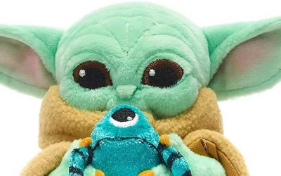 New The Mandalorian The Child (Grogu) with Sorgan Frog Plush Toy available!
