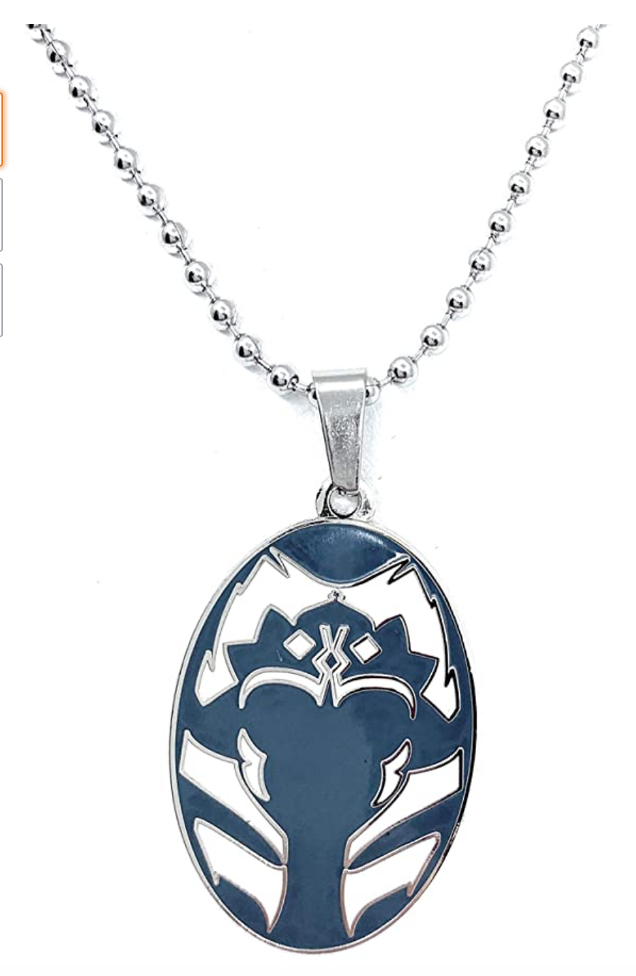 SW Ahsoka Tano Pendant Necklace 1