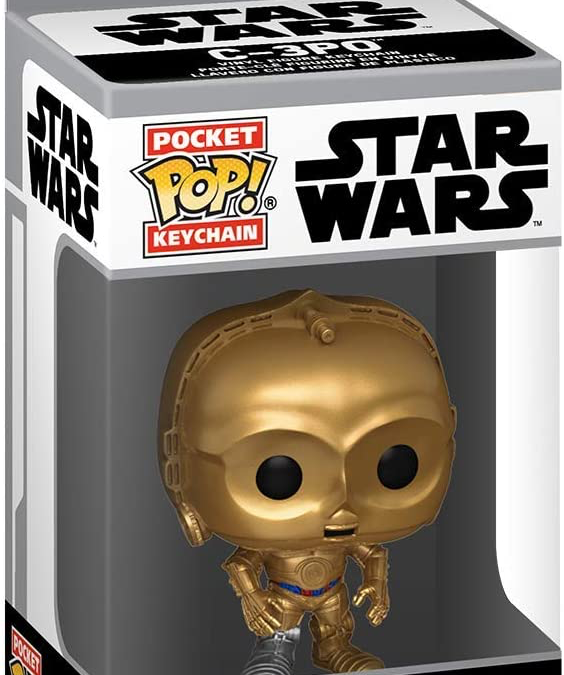 New Star Wars C-3PO Funko Pop! Keychain Figure available for pre-order!
