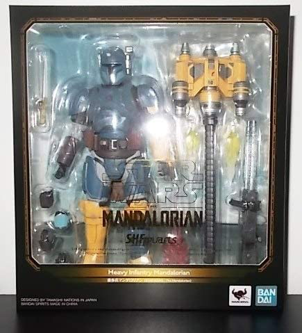 New The Mandalorian Heavy Infantry Mandalorian S.H.Figuarts Figure available!