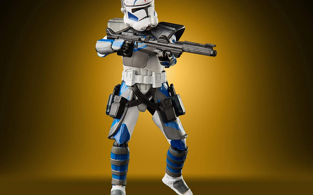 New Star Wars: The Clone Wars ARC Trooper Fives Vintage Figure available!