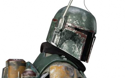 New The Mandalorian Boba Fett in Armor Life Size Cardboard Standee available!