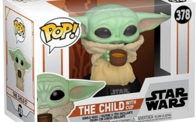 New The Child (Grogu) with Cup Funko Pop! Pocket Figure available!