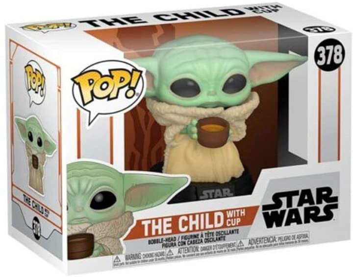 New The Child (Grogu) with Cup Funko Pop! Pocket Figure available!