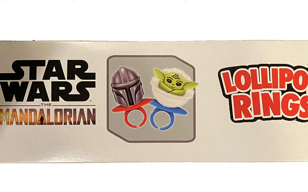 New The Mandalorian Lollipop Rings 2-pack available now!