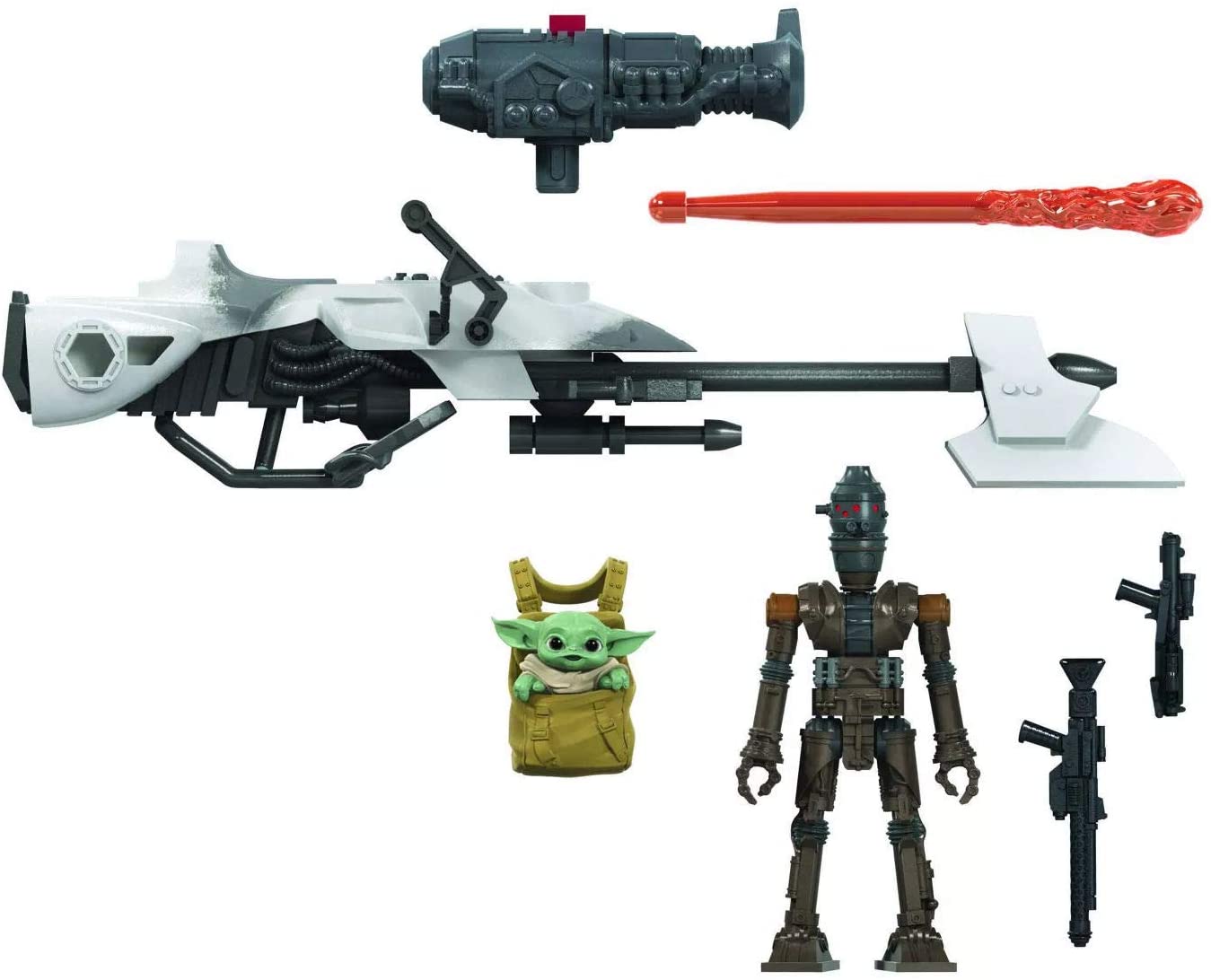TM IG-11 Droid and The Child with Speeder Bike Mission Fleet Set 3