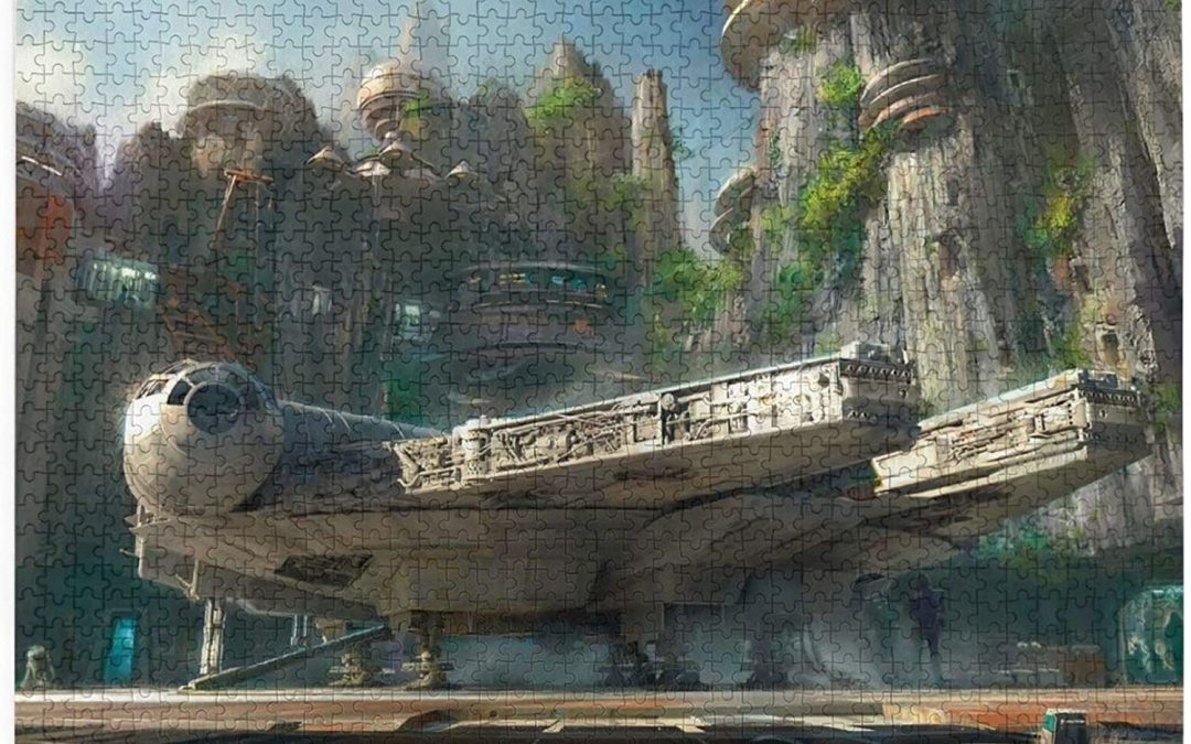 New Galaxy's Edge Trading Post Jigsaw Puzzle available!