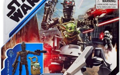 New IG-11 Droid and The Child with Speeder Bike Mission Fleet Set available!