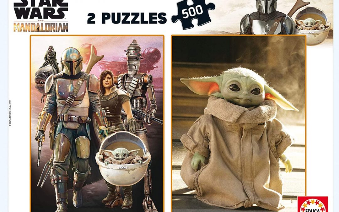 New The Mandalorian Jigsaw Puzzle 2-Pack Bundle available!