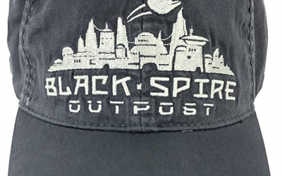 New Galaxy's Edge Black-Spire Outpost Baseball Cap available now!