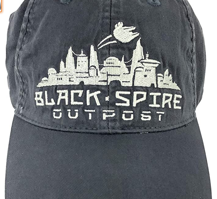 New Galaxy's Edge Black-Spire Outpost Baseball Cap available now!