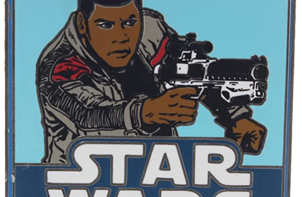New Force Awakens themed Finn Metal Lapel Pin available now!