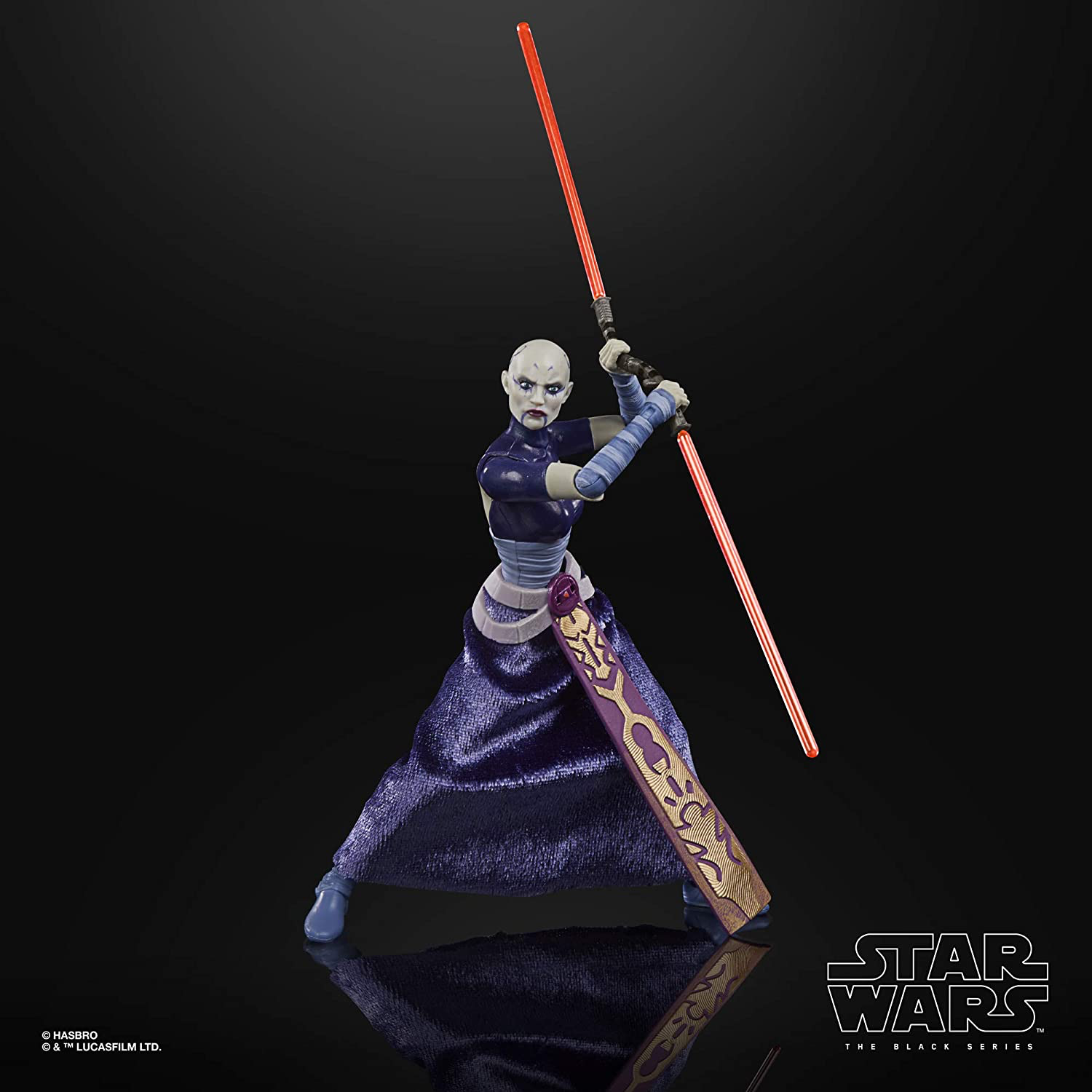 SW Asajj Ventress Black Series Figure 4