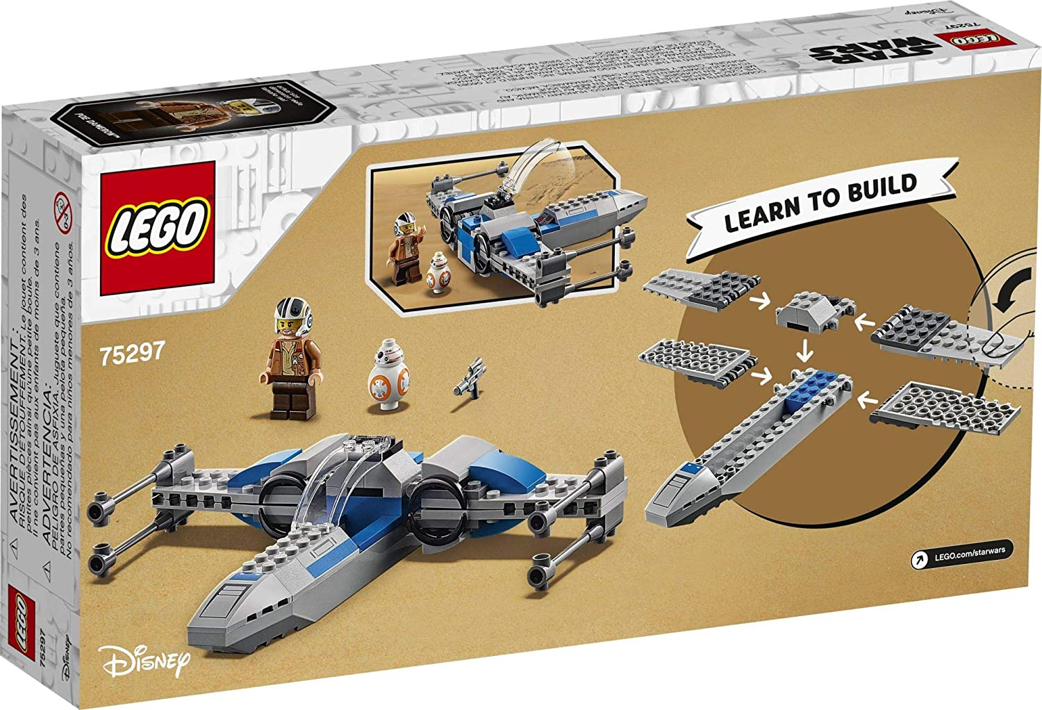 TFA Resistance X-Wing Lego Set 2