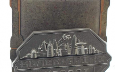 New Galaxy's Edge Black Spire Outpost Silver Pin available!