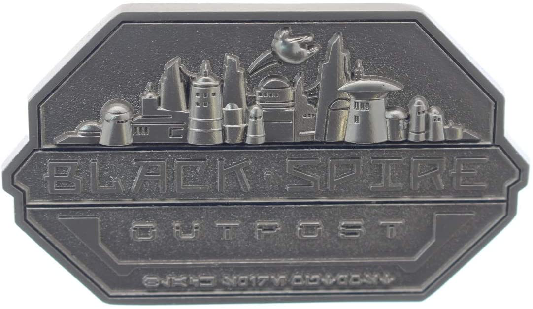 SWGE Black Spire Outpost Silver Pin 2