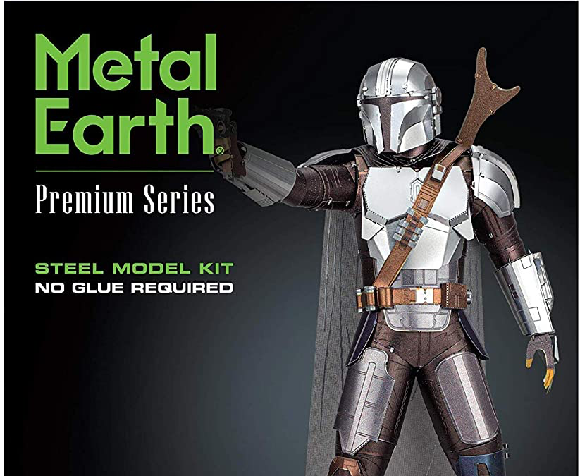 New The Mandalorian Mando (Din Djarin) 3D Metal Model Kit available!