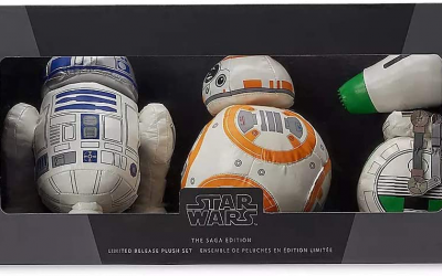 New Rise of Skywalker Droid Plush Toy Set available now!