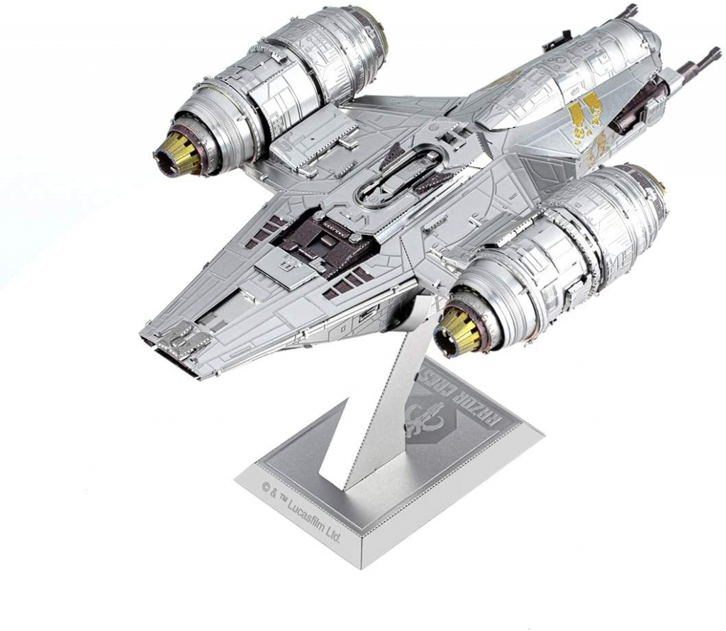 New The Mandalorian Razor Crest 3D Metal Model Kit available now! The