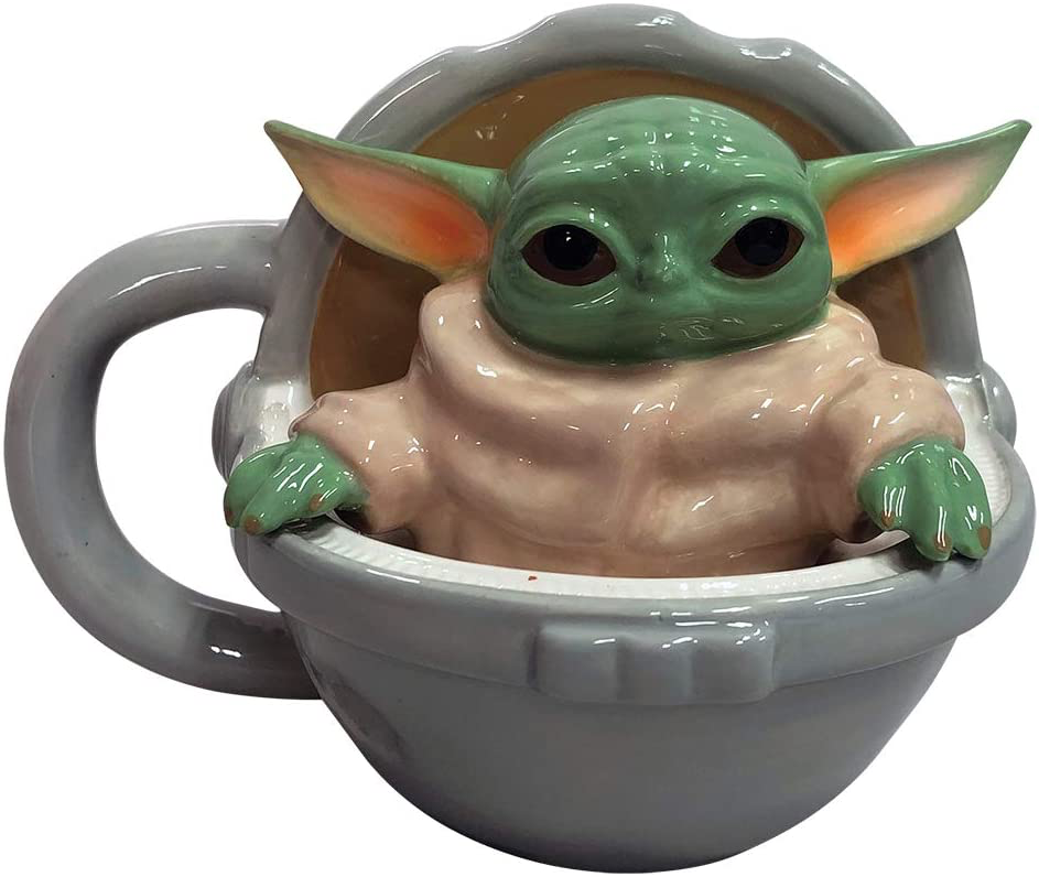 TM The Child (Grogu) Sculpted Ceramic Mug 1