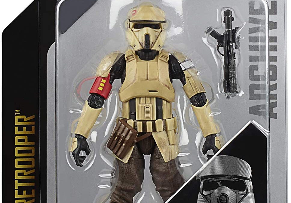 New Rogue One Black Series Archive Shoretrooper Figure available for pre-order!