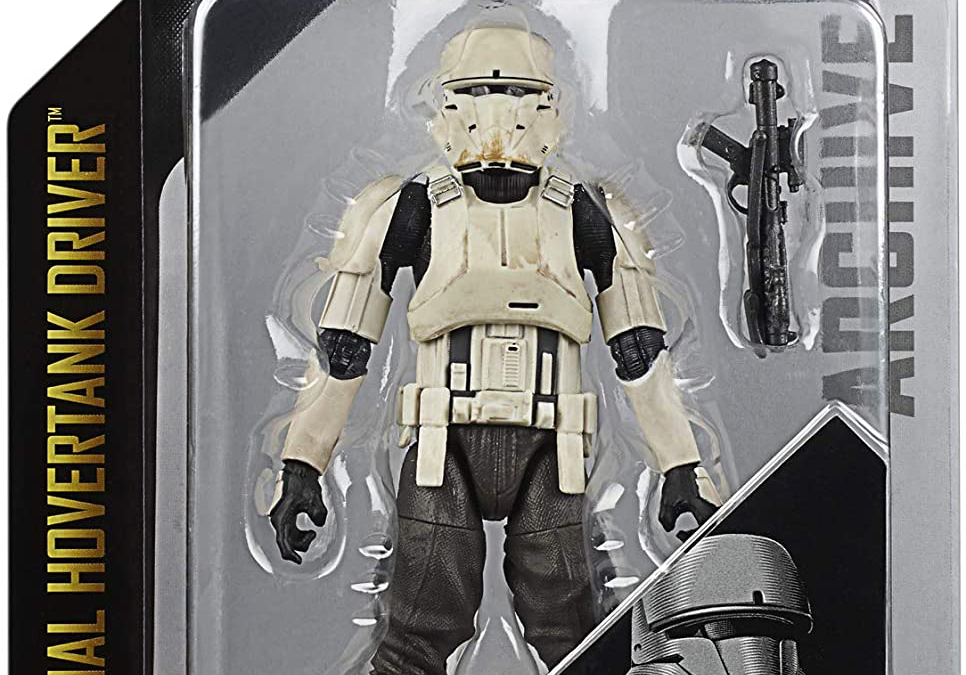 New Rogue One Imperial Hovertank Driver Black Series Archive Figure available for pre-order!
