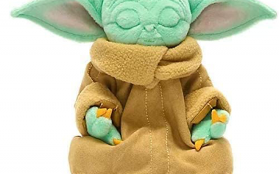 New The Mandalorian The Child (Grogu) Meditating Mini Bean Bag Toy available!