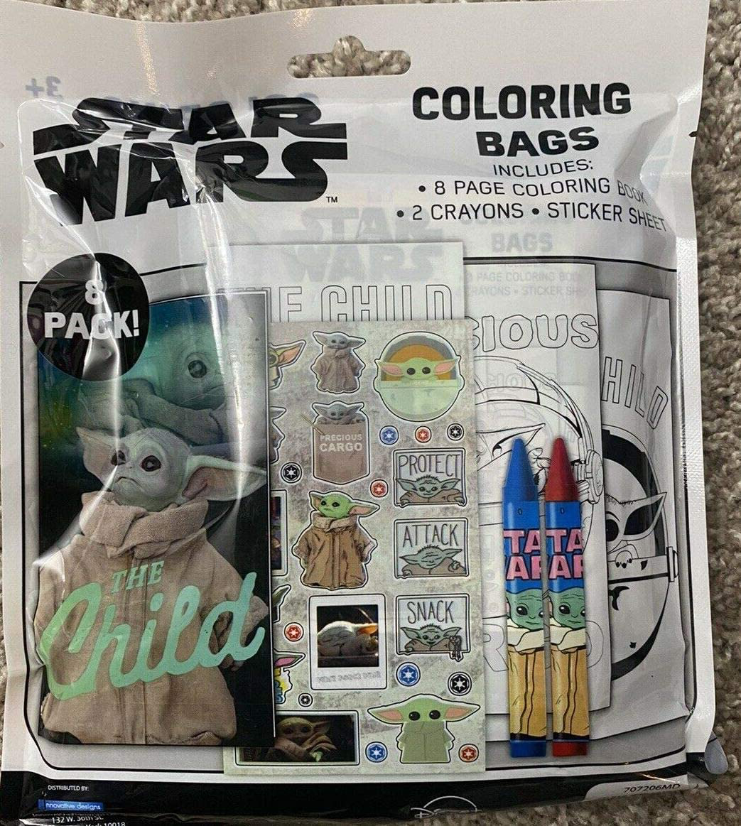 TM The Child (Grogu) Coloring Bags Set 2