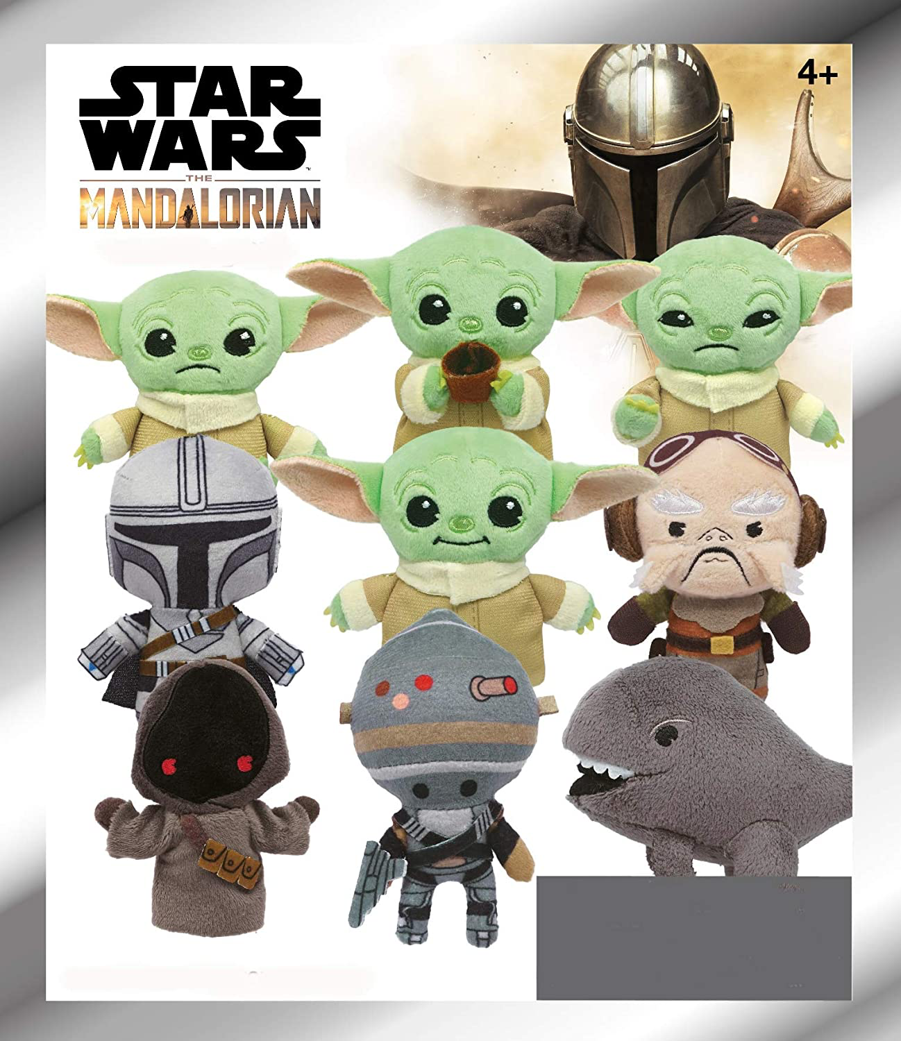 TM Character Plush Bag Clip Blind Bag Set 1